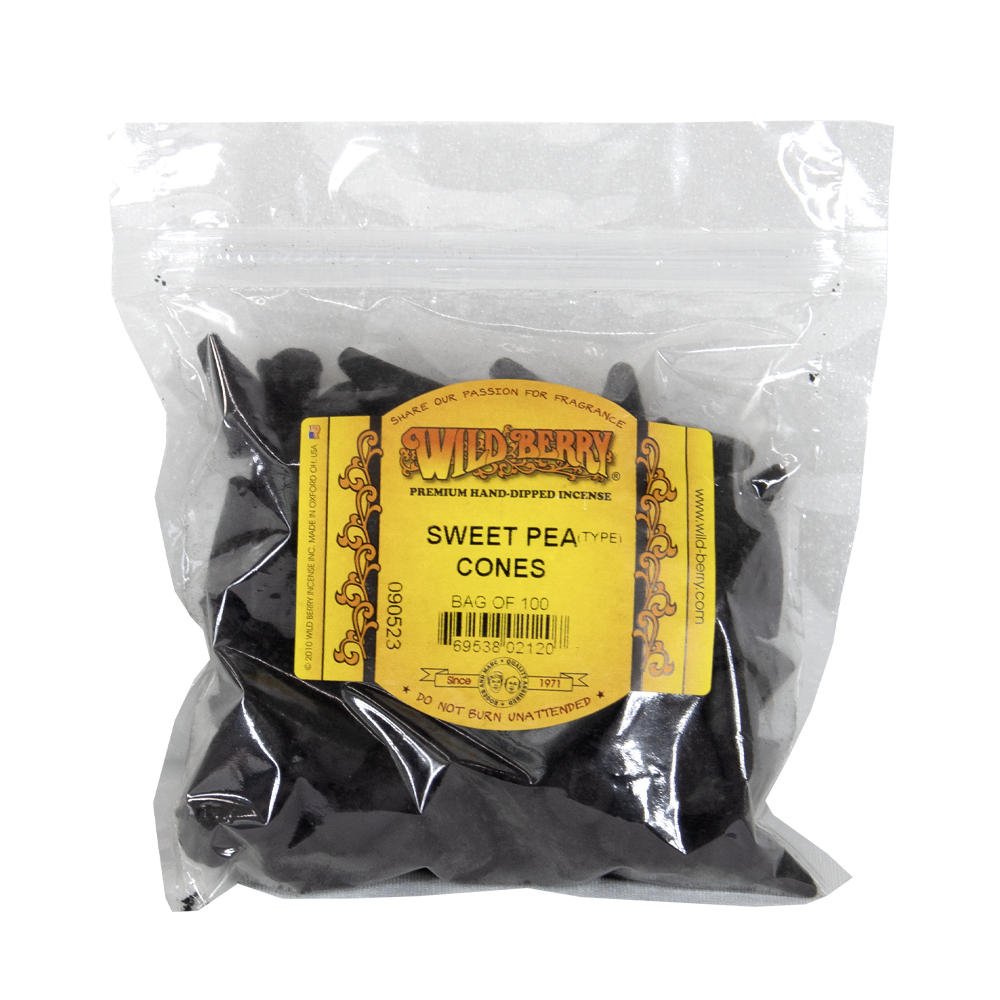 WILD BERRY INCENSE CONES- SWEET PEA