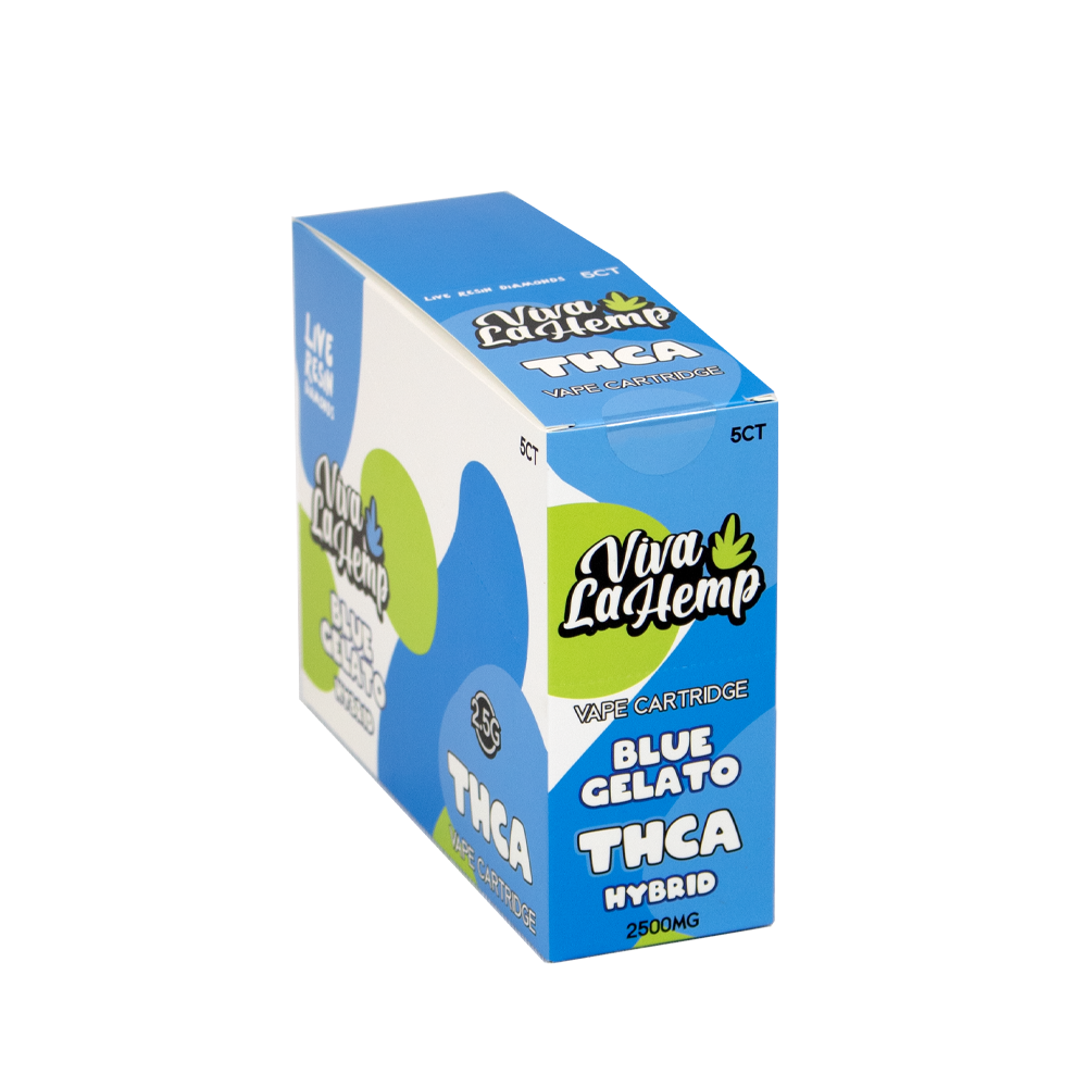 VIVA LA HEMP THCA 2500MG CARTRIDGE - BLUE GELATO