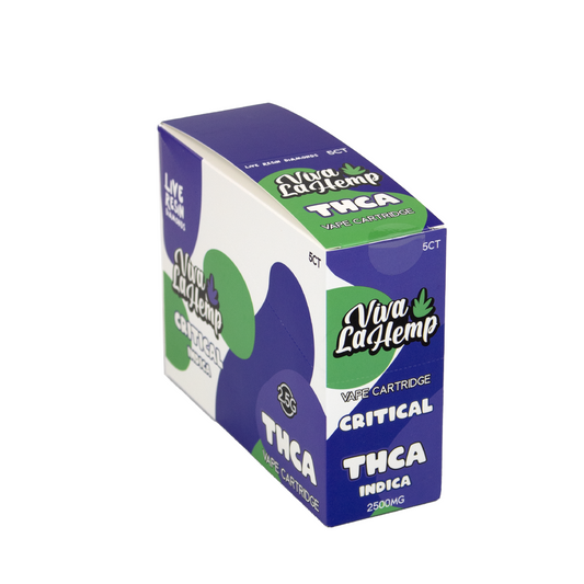 VIVA LA HEMP THCA 2500MG CARTRIDGE - CRITICAL