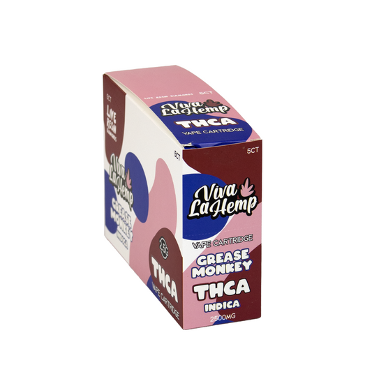 VIVA LA HEMP THCA 2500MG CARTRIDGE - GREASY MONKEY