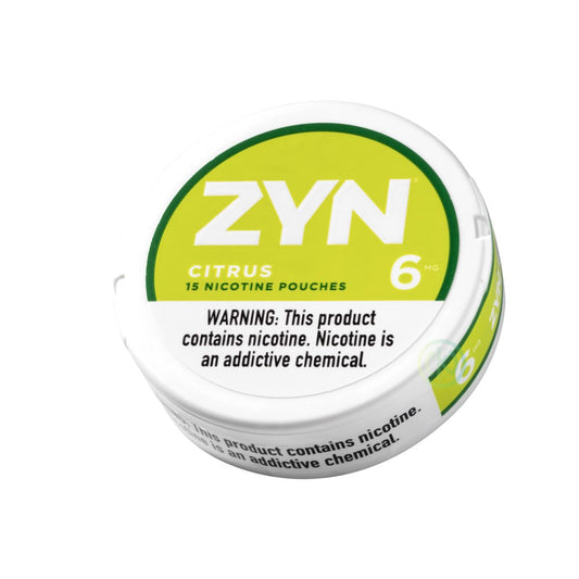 ZYN  NICOTINE 6MG POUCHES - CITRUS