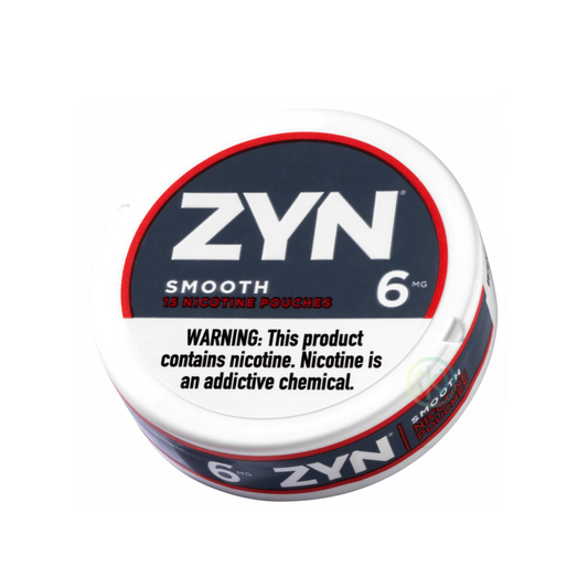ZYN  NICOTINE 6MG POUCHES - SMOOTH