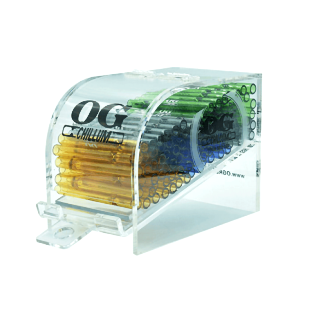 OG CHILLUM ACRYLIC DISPLAY- COLORED