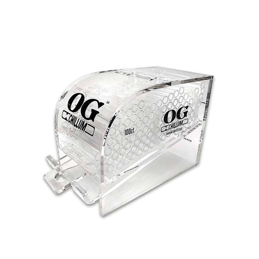ENDO CLEAR CHILLUM ACRYLIC DISPLAY
