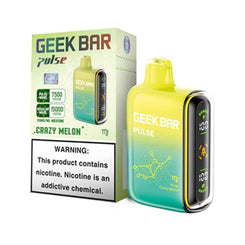 GEEK BAR PULSE 5% NIC 15000 PUFFS DISPOSABLE - CRAZY MELON