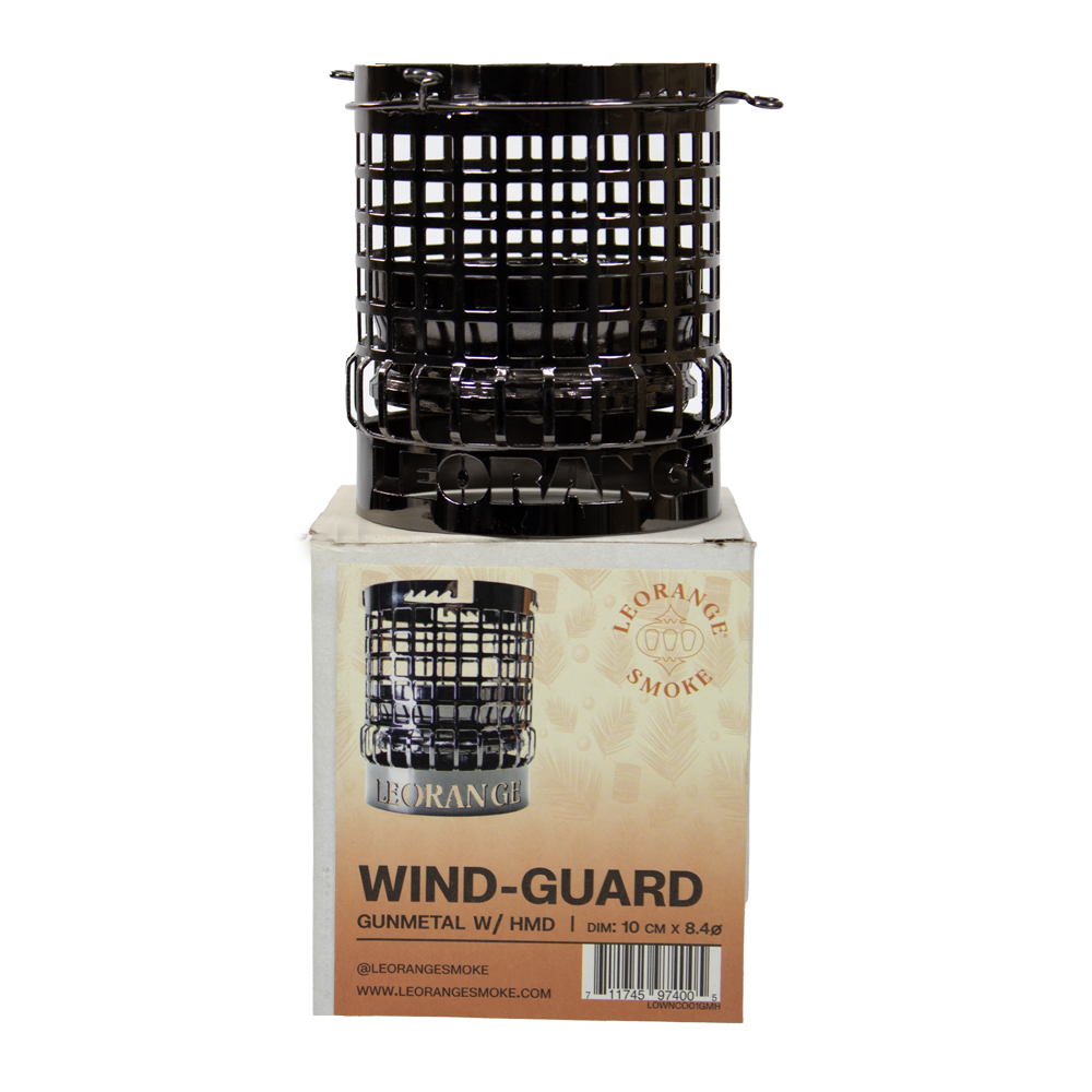 LE ORANGE WIND CAGE GUARD W/ HMD -BLACK