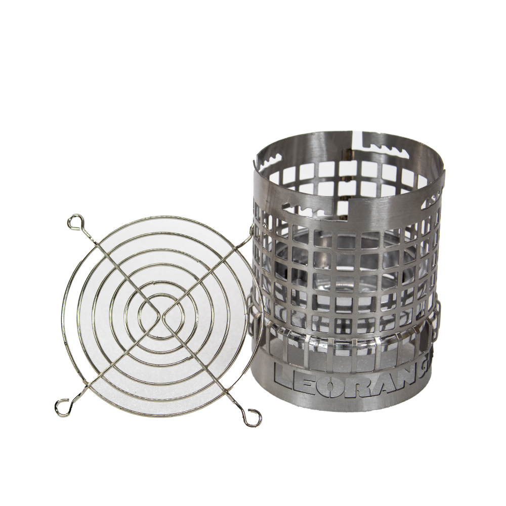 LE ORANGE WIND CAGE GUARD W/ HMD - SILVER