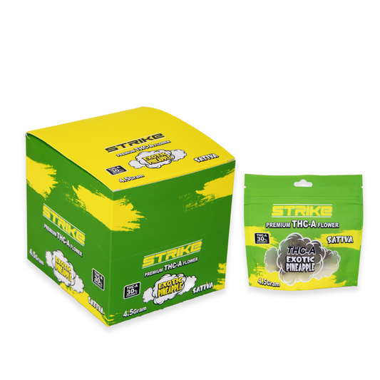 STRIKE DIAMOND THCA 4.5G FLOWER SATIVA - EXOTIC PINEAPPLE