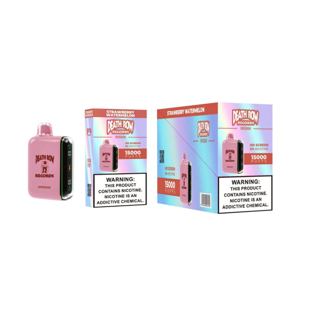 DEATHROW  5% NIC 15000 PUFFS DISPOSABLE - STRAW WTRMLN