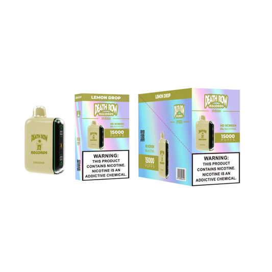 DEATHROW  5% NIC 15000 PUFFS DISPOSABLE - LEMON DROP