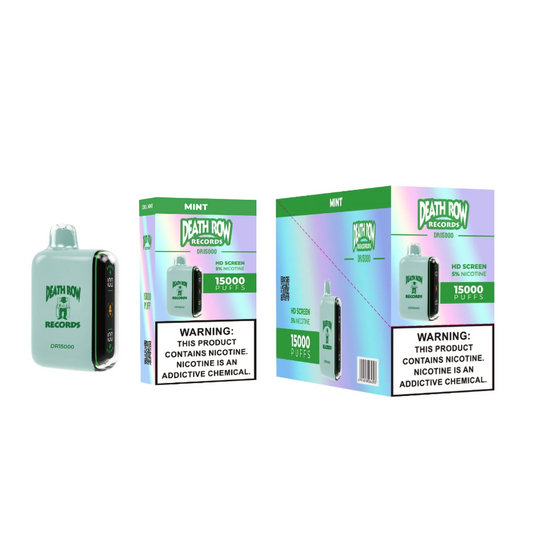 DEATHROW  5% NIC 15000 PUFFS DISPOSABLE - MINT