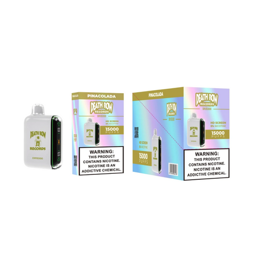 DEATHROW  5% NIC 15000 PUFFS DISPOSABLE - PINA COLADA