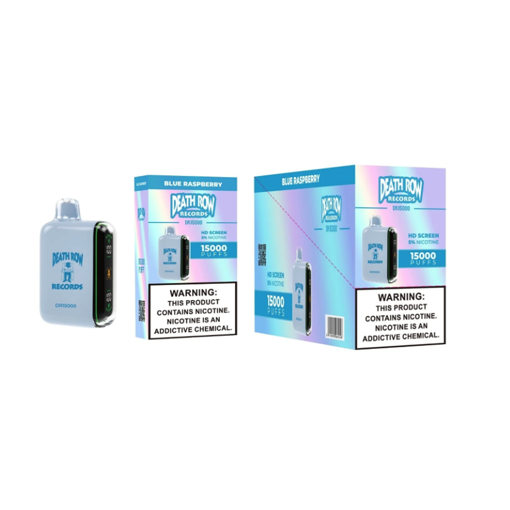 DEATHROW  5% NIC 15000 PUFFS DISPOSABLE - BLUE RASPBERRY