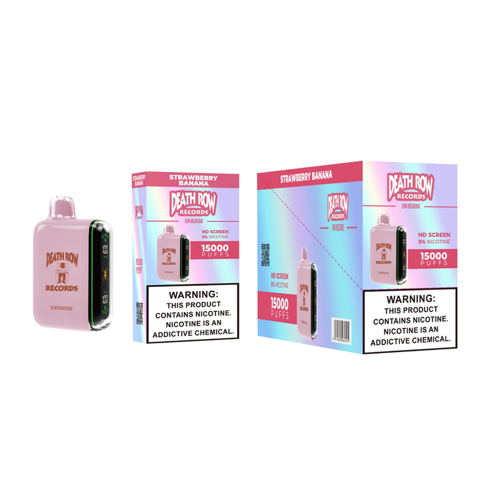 DEATHROW  5% NIC 15000 PUFFS DISPOSABLE - STRAW BANANA