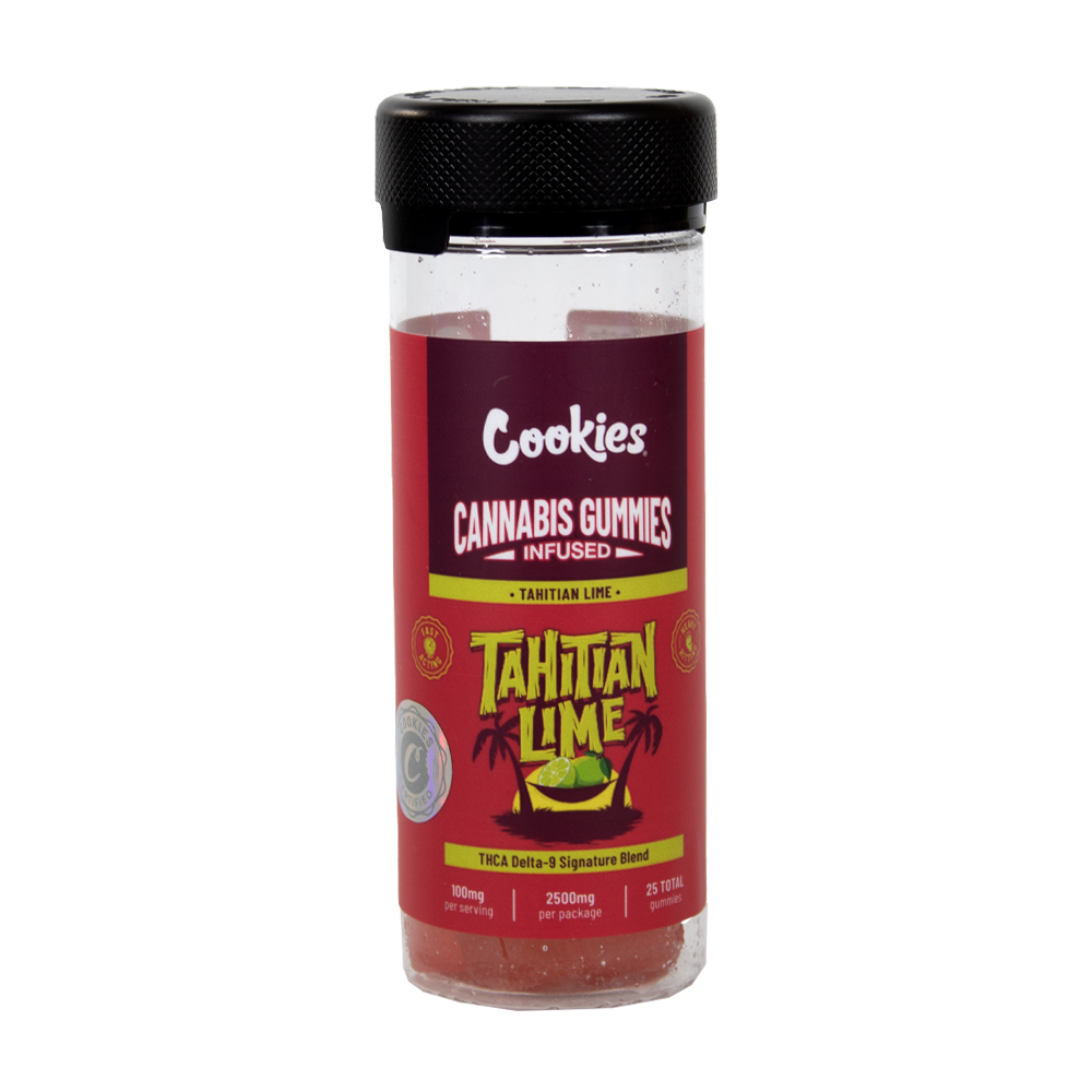 COOKIES THCA/D9  SIGNATURE BLEND 25CT 2500MG GUMMIES - TAHITIAN LIME