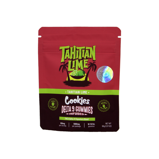 COOKIES THCA/D9  SIGNATURE BLEND 10CT 1000MG GUMMIES - TAHITIAN LIME