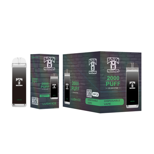 DEATHROW  2% NIC 2000 PUFFS DISPOSABLE - LUSH ICE