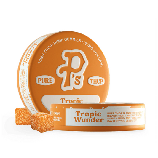 PERFECTLY PURE P'S THCP 100MG GUMMIES - TROPIC WUNDER