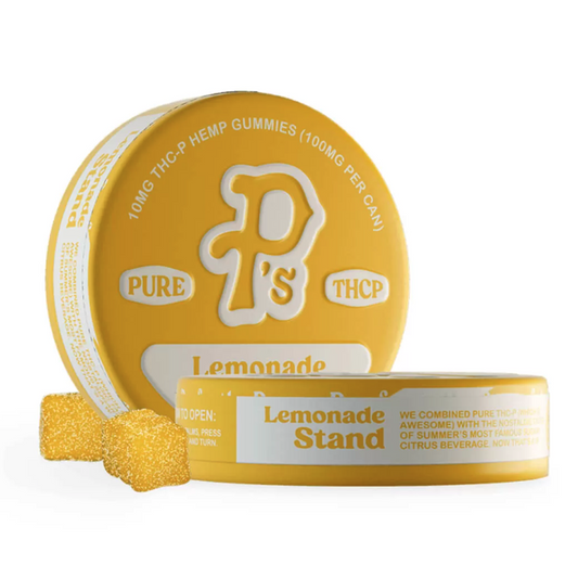 PERFECTLY PURE P'S THCP 100MG GUMMIES - LEMONADE STAND