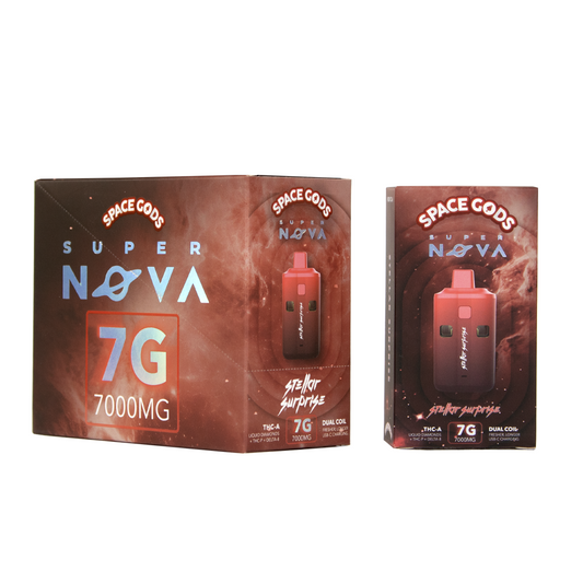 SPACE GODS THCA/THCP/D8 7000MG DISPOSABLE - STELLAR SURPRISE