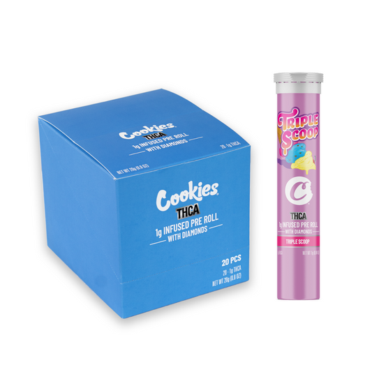 COOKIES THCA 1G PREROLLS - TRIPLE SCOOP