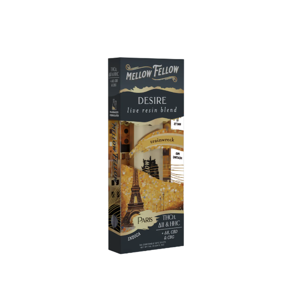 MF DESIRE BLEND PARIS 1 ML DISPOSABLE INDICA - TRAINWRECK