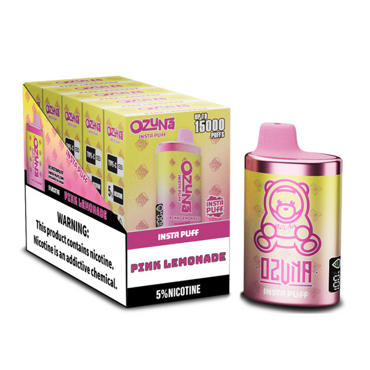 OZUNA INSTA 5% NIC 15000PUFFS DISPOSABLE - PINK LEMONADE