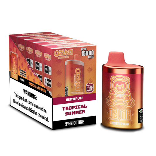 OZUNA INSTA 5% NIC 15000PUFFS DISPOSABLE - TROPICAL SUMMER