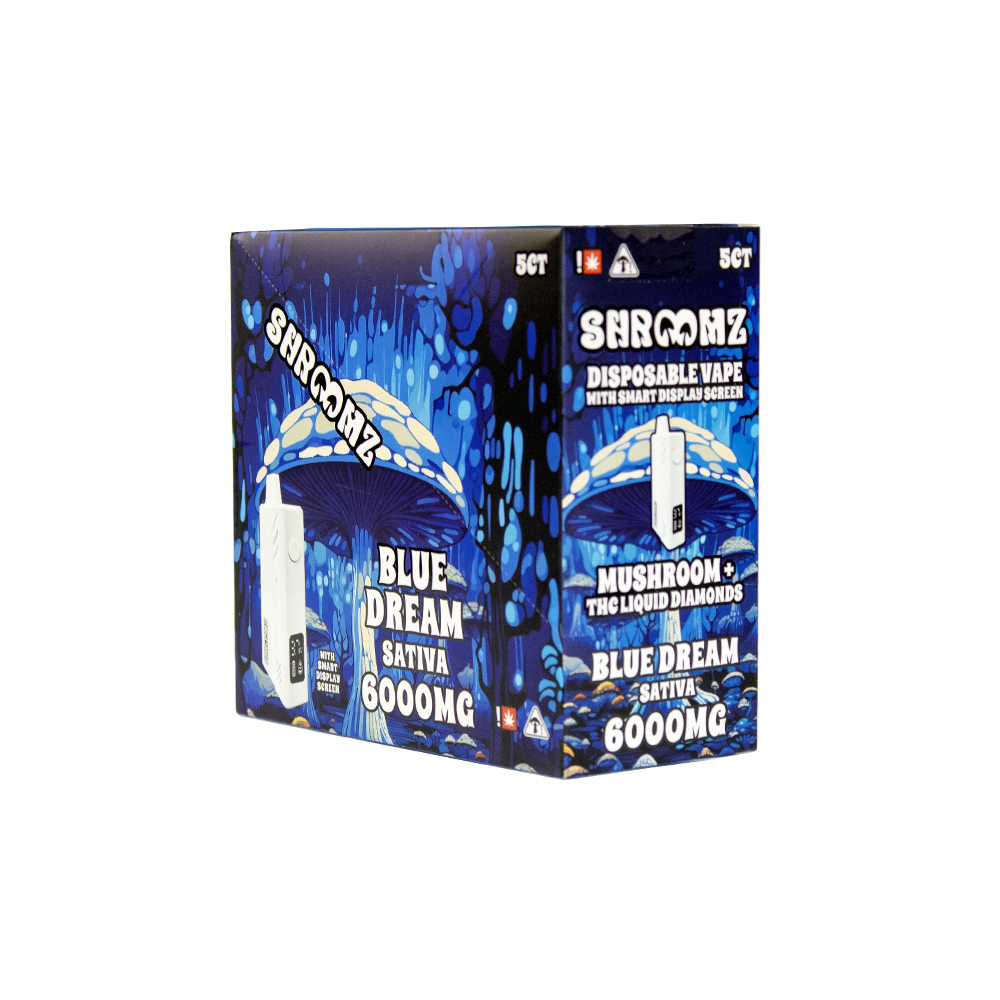 SHROOMZ THC 6000MG DISPOSABLE SATIVA - BLUE DREAM
