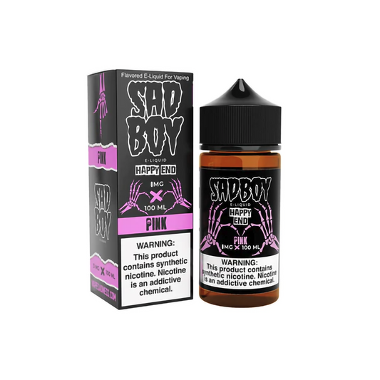 SADBOY 100ML PINK COTTON CANDY 00MG