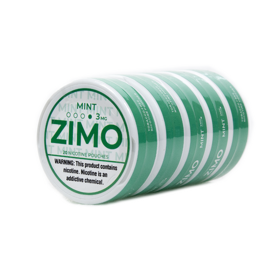 ZIMO  NICOTINE 3MG POUCHES - MINT