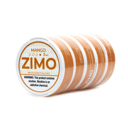 ZIMO  NICOTINE 3MG POUCHES - MANGO