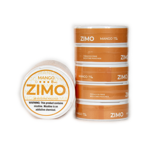 ZIMO  NICOTINE 8MG POUCHES - MANGO