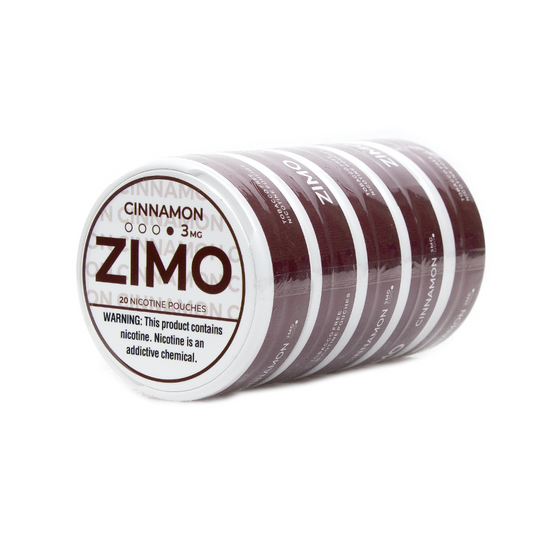 ZIMO  NICOTINE 3MG POUCHES - CINNAMON