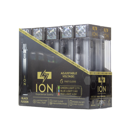 ION 1100 mAH BATTERY- BLACK FUSION