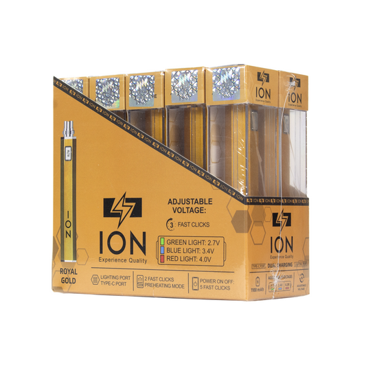 ION 1100 mAH BATTERY- ROYAL GOLD