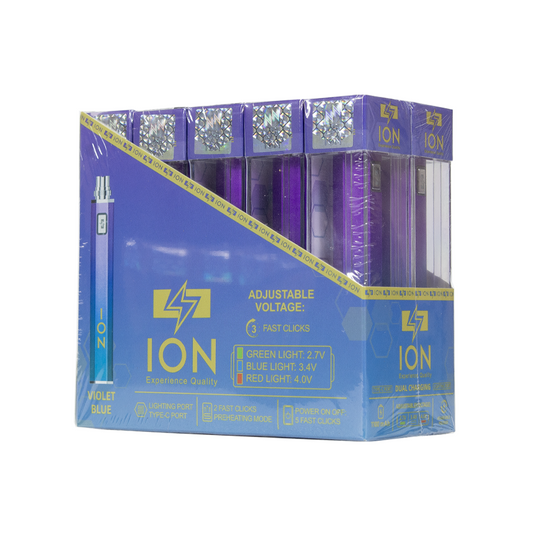 ION 1100 mAH BATTERY- VIOLET BLUE