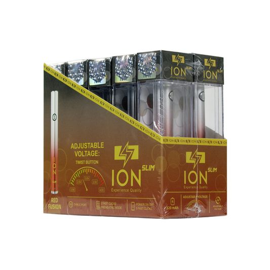 ION 320 mAH SLIM BATTERY- RED FUSION