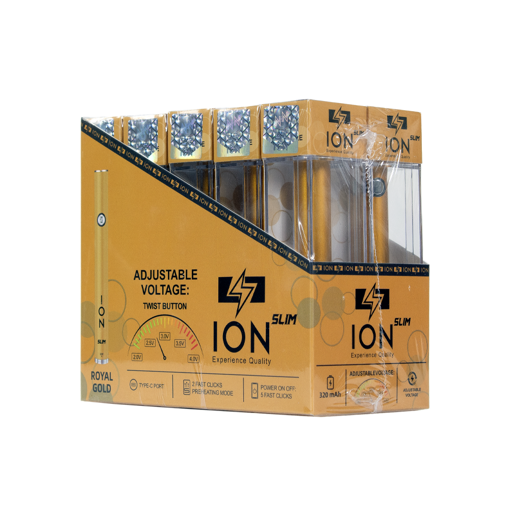 ION 320 mAH SLIM BATTERY- ROYAL GOLD