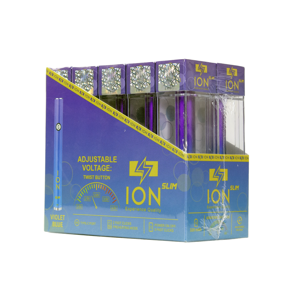 ION 320 mAH SLIM BATTERY- VIOLET BLUE