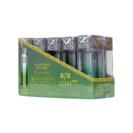 ION 500 mAH MINI BATTERY- GREEN FUSION