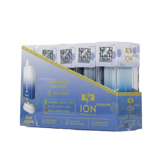 ION STEALTH 650 mAH BATTERY - BLUE FUSION