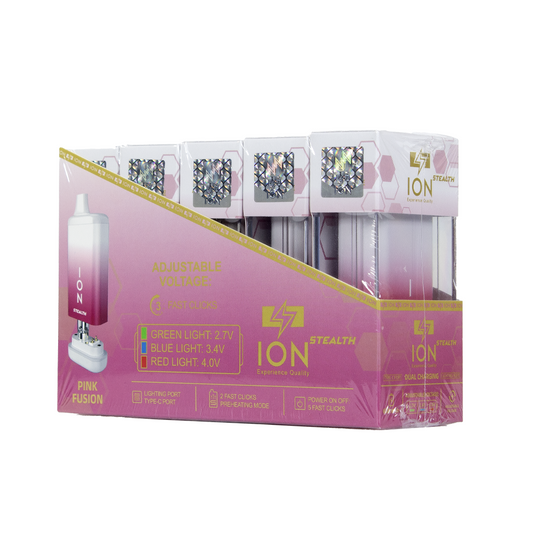 ION STEALTH 650 mAH BATTERY - PINK FUSION