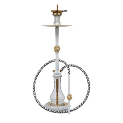 MOB HOOKAH 32" MEDUSA - SILVER