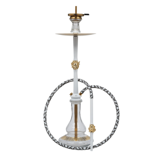 MOB HOOKAH 32" MEDUSA - SILVER