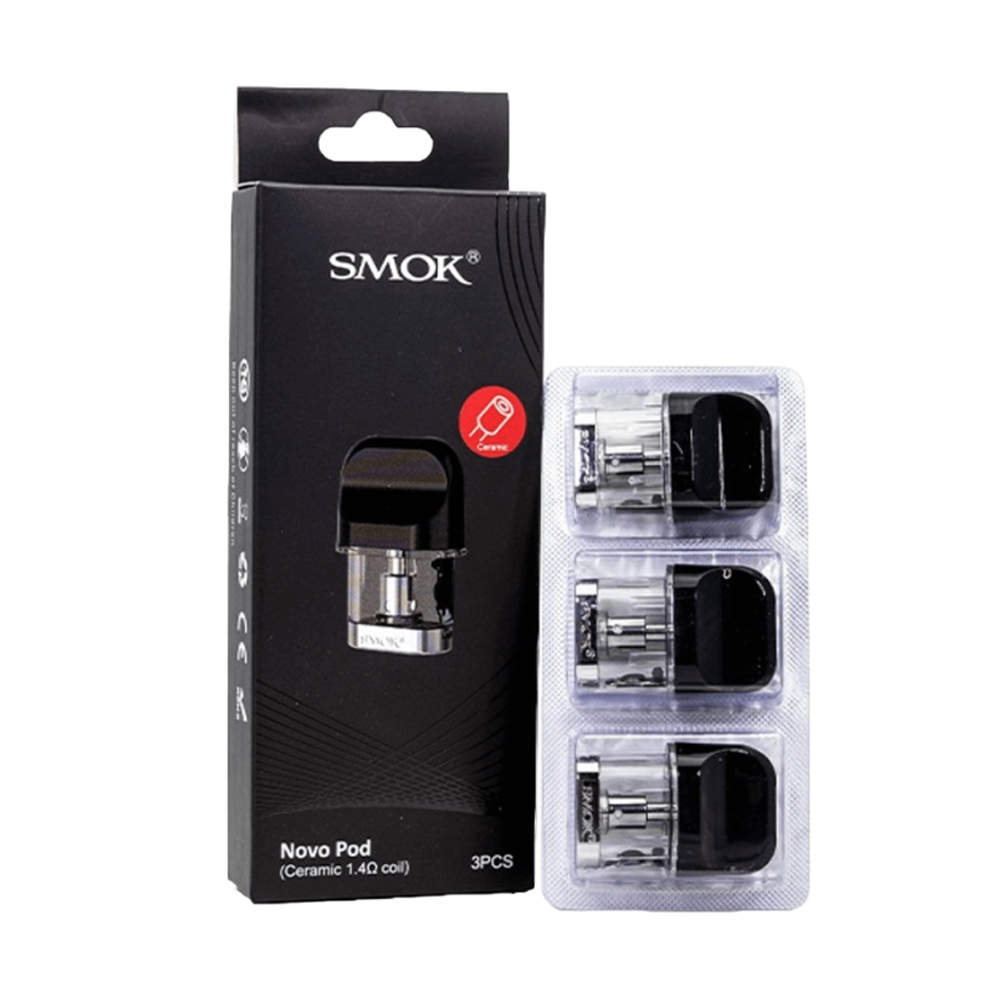 SMOK NOVO REFILLABLE 2ML 1.4ohm CERAMIC REPLACEMENT POD