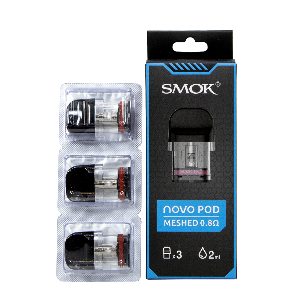 SMOK NOVO TOP FILL REPLACEMENT 0.8OHMS  POD CARTRIDGE