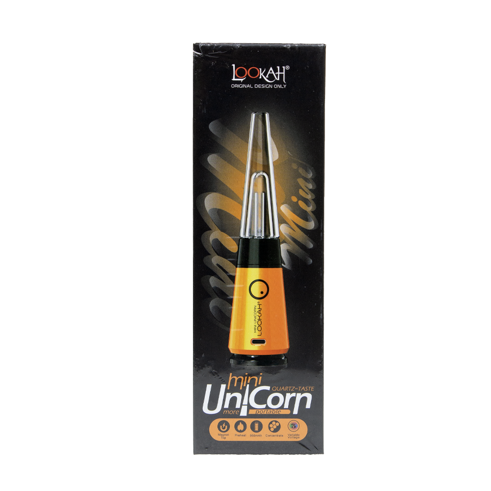 LOOKAH MINI UNICORN 950 mAh DAB RIG VAPORIZER - ORANGE