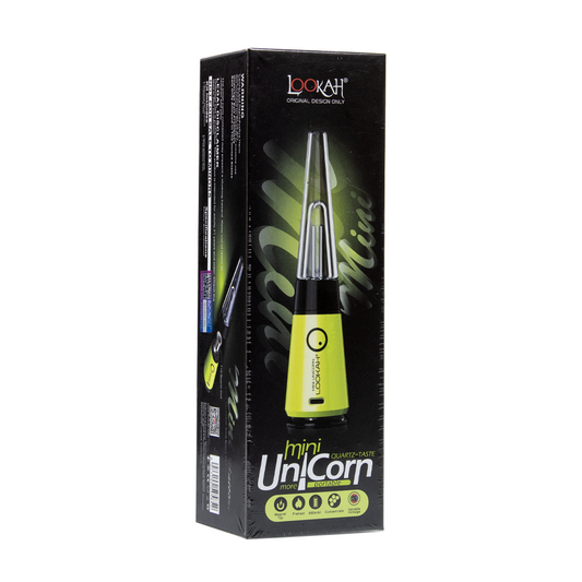 LOOKAH MINI UNICORN 950 mAh DAB RIG VAPORIZER - YELLOW
