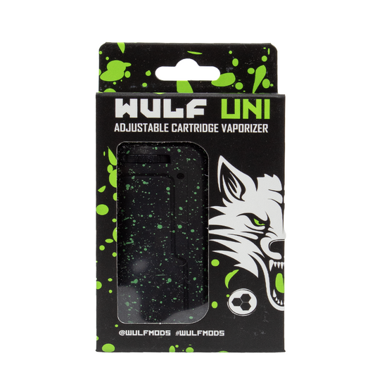 YOCAN X WULF UNI 650mAh VAPE KIT- BLACK GREEN SPATTER